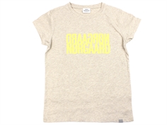 Mads Nørgaard oatmeal melange t-shirt Tuvina